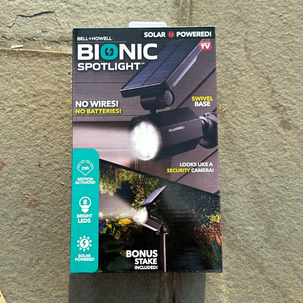 Solar spotlight